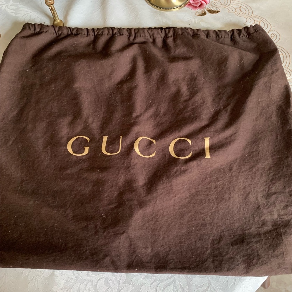 Gucci Chocolate Brown Storage Bag